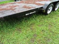 2004 MID  ATLANTIC Car Hauler Flat Bed Trailer, VIN  5ANNC18264R017085