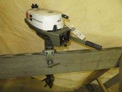 Vintage JOHNSON  2 HP, 2 Stroke               Outboard Motor, Very Good external condition - LOOK AT ALL PHOTOS - Located at 1235 Belangia Road, Havelock, NC