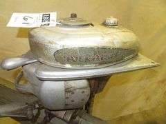 Early Vintage EVINRUDE ZEPHYR Four Cylinder, very old, rare Outboard Motor, Very Good external condition - LOOK AT ALL PHOTOS - Located at 1235 Belangia Road, Havelock, NC