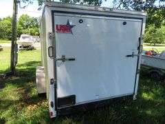 2019 ROCK SOLID CARGO ENCLOSED TRAILER, 7 ft. wide x 16 ft. long, approx. 6 ft tall inside, no leaks, excellent condition, VIN  7H2BE1625KD008183
