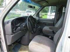 1998 FORD  PASSENGER VAN, TRITON V-10 engine, runs and drives as should, mileage showing 195,546, VIN 1FBSS31S5WHB39382