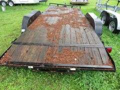 2004 MID  ATLANTIC Car Hauler Flat Bed Trailer, VIN  5ANNC18264R017085