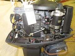 YAMAHA Model 60TLRC, 60 hp, 3 cylinder, 2 stroke, Outboard Motor, Very Good external condition - LOOK AT ALL PHOTOS - Located at 1235 Belangia Road, Havelock, NC