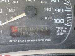 1995 CHEVROLET  ASTRON VAN, runs and drives, mileage showing 184,223, VIN  1GNDM19X55B114686