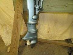 Early Vintage EVINRUDE  6 hp  Outboard Motor, Very Good external condition - LOOK AT ALL PHOTOS - Located at 1235 Belangia Road, Havelock, NC