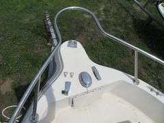 1992  KEY WEST 20 foot with CUDDY CABIN, with electronics, portable toilet, accessories, with 175 HP MARINER Outboard Motor, Hull ID  KWEWA189E292, with EZ LOADER Galvanized Trailer