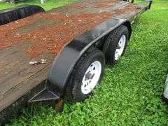 2004 MID  ATLANTIC Car Hauler Flat Bed Trailer, VIN  5ANNC18264R017085