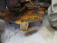 FARMALL  SUPER A Tractor with WOODS 42 Belly Mower - working condition unknown
