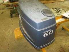 YAMAHA Model 60TLRC, 60 hp, 3 cylinder, 2 stroke, Outboard Motor, Very Good external condition - LOOK AT ALL PHOTOS - Located at 1235 Belangia Road, Havelock, NC