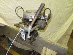 Early Vintage JOHNSON Model 300, mfd date of 1935, 3.7 hp, rare Outboard Motor, Very Good external condition - LOOK AT ALL PHOTOS - Located at 1235 Belangia Road, Havelock, NC
