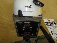 Vintage JOHNSON  2 HP, 2 Stroke               Outboard Motor, Very Good external condition - LOOK AT ALL PHOTOS - Located at 1235 Belangia Road, Havelock, NC