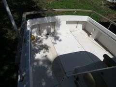 1990  SHAMROCK  PILOT HOUSE, Inboard gasoline engine, boat in very good condition, look at all photos, Hull ID - SHA02775J990, with galvanized boat trailer