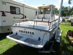 1990  SHAMROCK  PILOT HOUSE, Inboard gasoline engine, boat in very good condition, look at all photos, Hull ID - SHA02775J990, with galvanized boat trailer