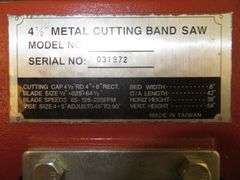 INDUSTRIAL 4.5" Metal Cutting Band Saw