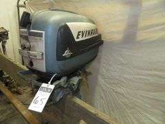 Early Vintage EVINRUDE  BIG TWIN 30 Outboard Motor, Very Good external condition - LOOK AT ALL PHOTOS - Located at 1235 Belangia Road, Havelock, NC