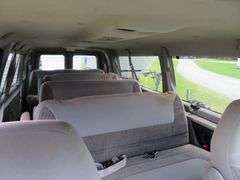 1998 FORD  PASSENGER VAN, TRITON V-10 engine, runs and drives as should, mileage showing 195,546, VIN 1FBSS31S5WHB39382