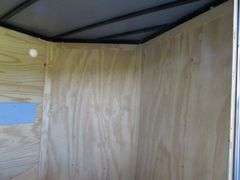 2019 ROCK SOLID CARGO ENCLOSED TRAILER, 7 ft. wide x 16 ft. long, approx. 6 ft tall inside, no leaks, excellent condition, VIN  7H2BE1625KD008183