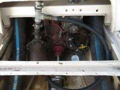 1990  SHAMROCK  PILOT HOUSE, Inboard gasoline engine, boat in very good condition, look at all photos, Hull ID - SHA02775J990, with galvanized boat trailer
