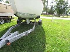GLOUCESTER  22 foot SAILBOAT, Very good condition, Hull ID  GY100887ML485, with LONG Galvanized self adjusting trailer