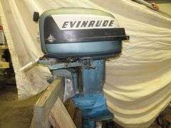 Early Vintage EVINRUDE  BIG TWIN 30 Outboard Motor, Very Good external condition - LOOK AT ALL PHOTOS - Located at 1235 Belangia Road, Havelock, NC