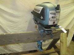 Early Vintage EVINRUDE  BIG TWIN 30 Outboard Motor, Very Good external condition - LOOK AT ALL PHOTOS - Located at 1235 Belangia Road, Havelock, NC