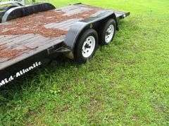 2004 MID  ATLANTIC Car Hauler Flat Bed Trailer, VIN  5ANNC18264R017085
