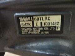YAMAHA Model 60TLRC, 60 hp, 3 cylinder, 2 stroke, Outboard Motor, Very Good external condition - LOOK AT ALL PHOTOS - Located at 1235 Belangia Road, Havelock, NC