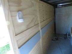 2019 ROCK SOLID CARGO ENCLOSED TRAILER, 7 ft. wide x 16 ft. long, approx. 6 ft tall inside, no leaks, excellent condition, VIN  7H2BE1625KD008183