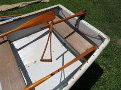 8 foot SAILING DINGY with OARS