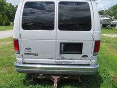 1998 FORD  PASSENGER VAN, TRITON V-10 engine, runs and drives as should, mileage showing 195,546, VIN 1FBSS31S5WHB39382