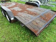 2004 MID  ATLANTIC Car Hauler Flat Bed Trailer, VIN  5ANNC18264R017085