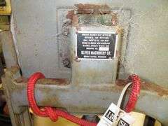 OLIVER MACHINERY, Model 792 Band Saw, no blades