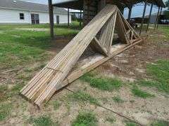 Ten (10) 28 foot Trusses, 5/12 Pitch, 16 inch overhang