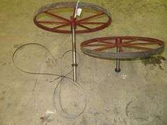 THE CRESCENT MACHINE CO. - Disassembled Ban Saw, solid machine, made in the USA