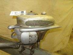 Early Vintage EVINRUDE ZEPHYR Four Cylinder, very old, rare Outboard Motor, Very Good external condition - LOOK AT ALL PHOTOS - Located at 1235 Belangia Road, Havelock, NC