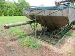 Stainless Steel Bulk Tender Fertilizer Box - Grain Hopper