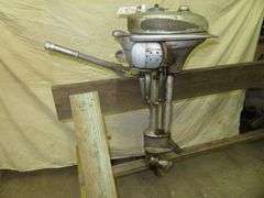 Early Vintage EVINRUDE ZEPHYR Four Cylinder, very old, rare Outboard Motor, Very Good external condition - LOOK AT ALL PHOTOS - Located at 1235 Belangia Road, Havelock, NC