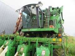 JOHN DEERE 9965 4 Row Cotton Picker, will run, needs repair, good parts machine