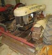 OLIVER  HG CRAWLER Tractor with Blade, likely needs woork to make operational