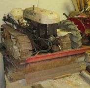 OLIVER  HG CRAWLER Tractor with Blade, likely needs woork to make operational