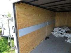 2019 ROCK SOLID CARGO ENCLOSED TRAILER, 7 ft. wide x 16 ft. long, approx. 6 ft tall inside, no leaks, excellent condition, VIN  7H2BE1625KD008183
