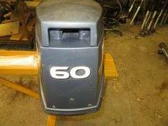 YAMAHA Model 60TLRC, 60 hp, 3 cylinder, 2 stroke, Outboard Motor, Very Good external condition - LOOK AT ALL PHOTOS - Located at 1235 Belangia Road, Havelock, NC
