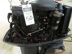 YAMAHA Model 60TLRC, 60 hp, 3 cylinder, 2 stroke, Outboard Motor, Very Good external condition - LOOK AT ALL PHOTOS - Located at 1235 Belangia Road, Havelock, NC