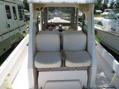 1990  SHAMROCK  PILOT HOUSE, Inboard gasoline engine, boat in very good condition, look at all photos, Hull ID - SHA02775J990, with galvanized boat trailer
