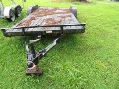 2004 MID  ATLANTIC Car Hauler Flat Bed Trailer, VIN  5ANNC18264R017085