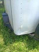 1989 HAULMARK Enclosed Cargo Trailer, APPROX. 8 ft long x 5 ft wide, and APPROX. 5-1/2 ft tall inside, no apparent leaks, VIN  16HGB0810LP000345