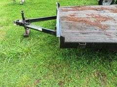 2004 MID  ATLANTIC Car Hauler Flat Bed Trailer, VIN  5ANNC18264R017085