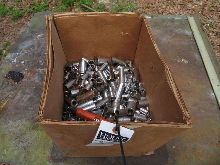 Huge assortment of sockets image