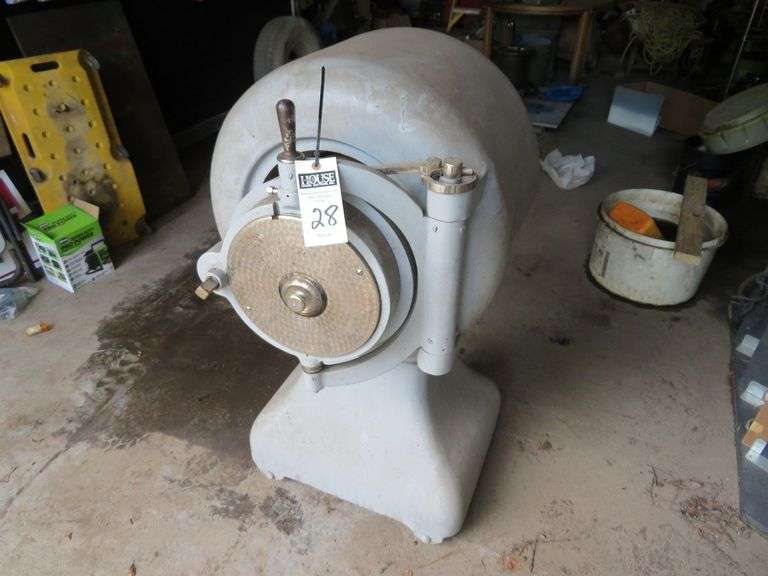 CANNON BALL STYE SAFE, made by DIEBOLD SAFE & LOCK CO., Canton, OH image