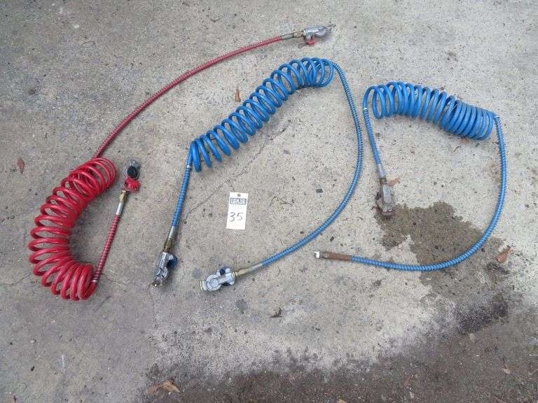 Tractor Trailer Air Brake Lines image